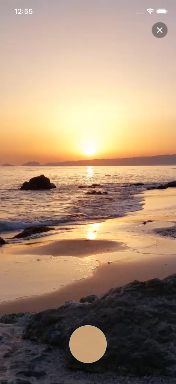 Συνεδρία με φόντο παραλίας