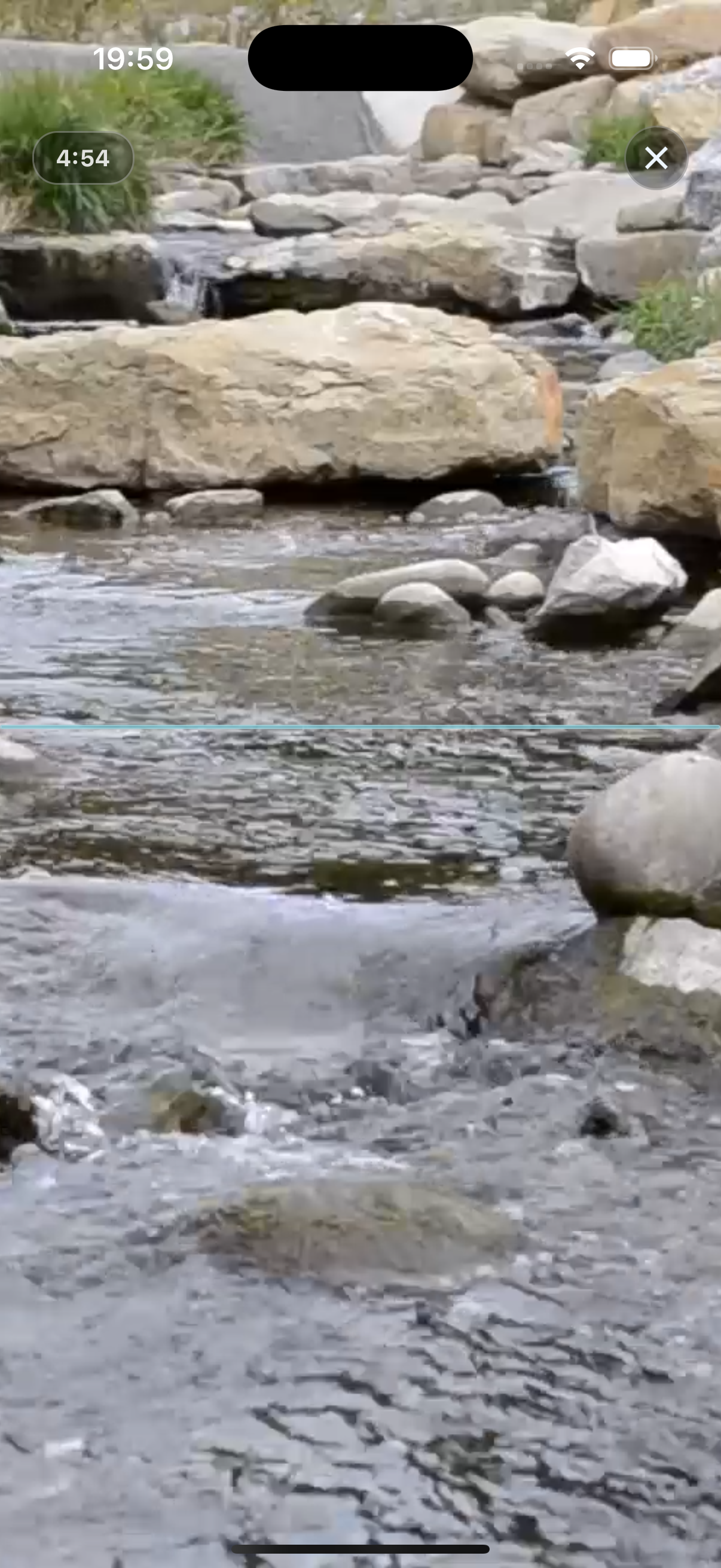 River background session